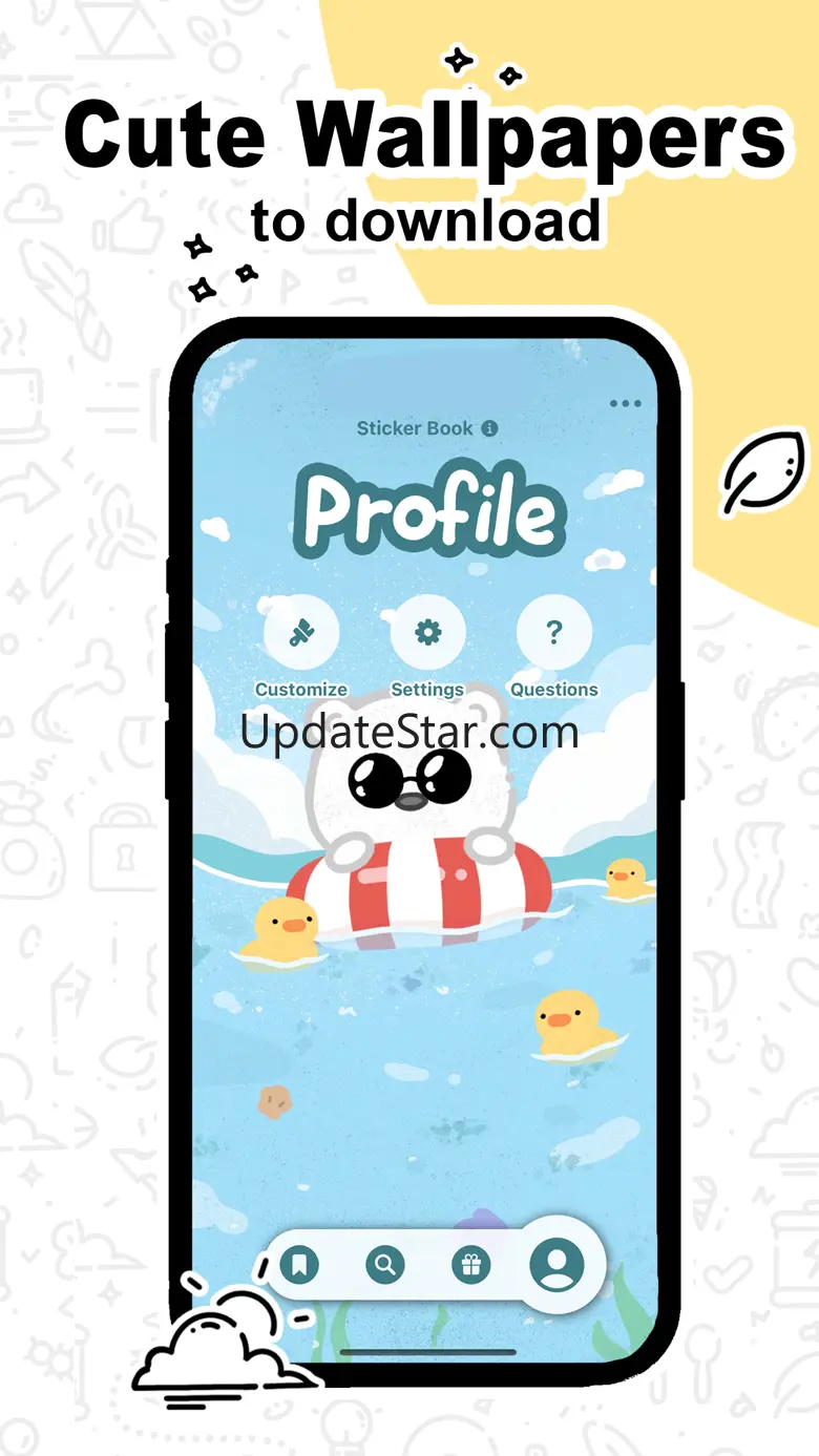 Sticker Book Cute Widget Gifs 1.2.1