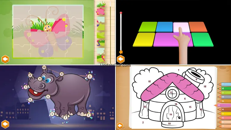 Toddler puzzles Learning games 6.2