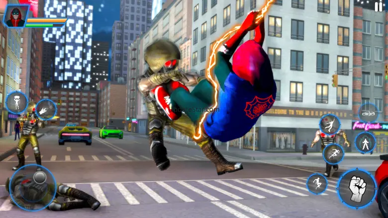 Spider SuperHero Fighter 3-D 1.0