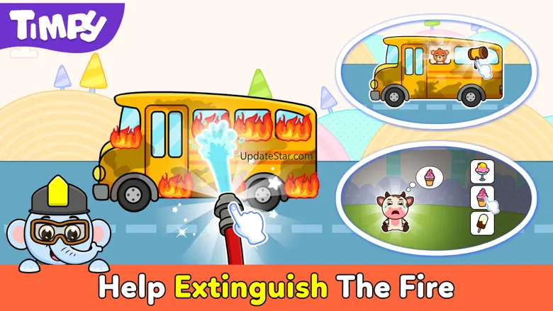 Timpy Firetruck Games for Kids 1.2