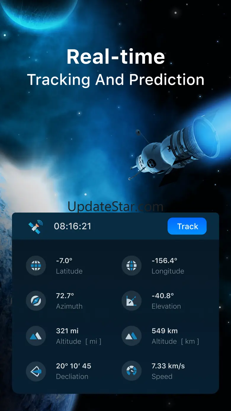 Starlink Satellite Tracker ISS 2.0