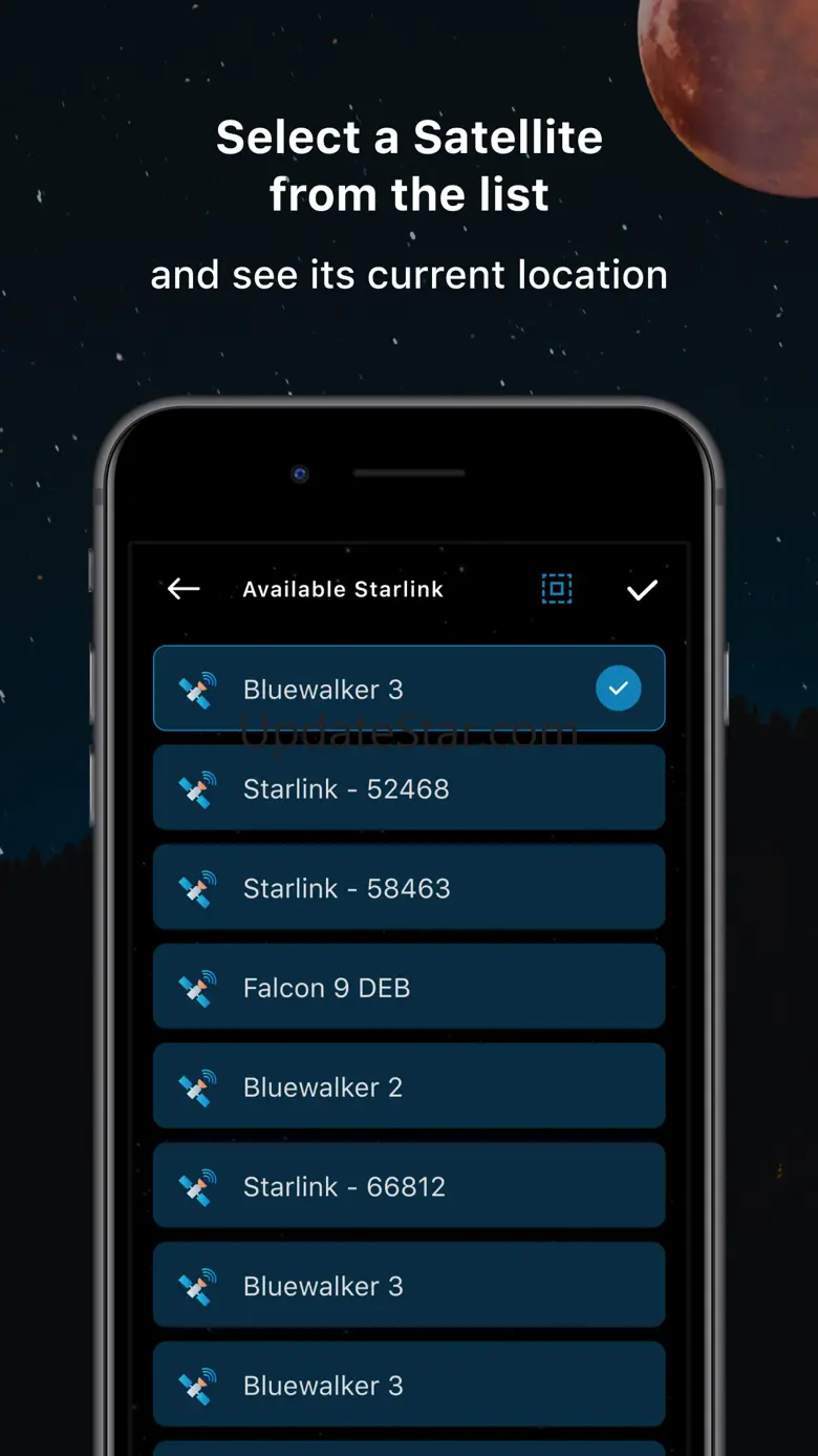 Starlink Satellite Tracker ISS 2.0