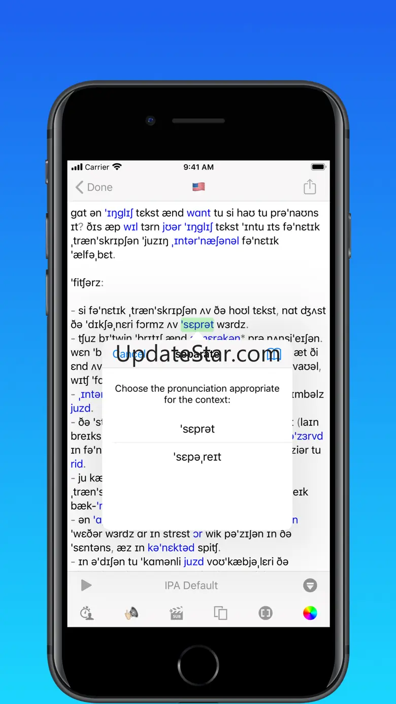 toPhonetics Converter 2.6