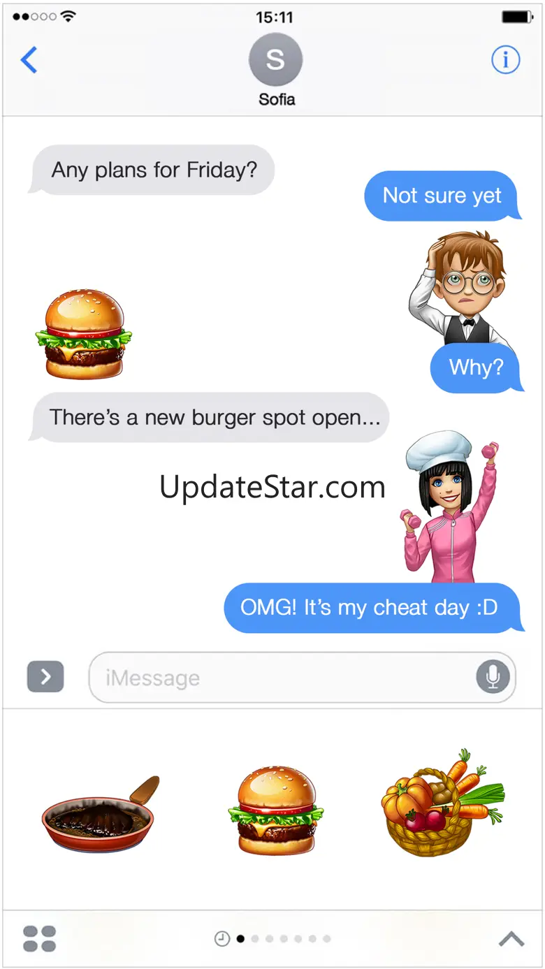 Cooking Fever Stickers - Mega Pack 1.0