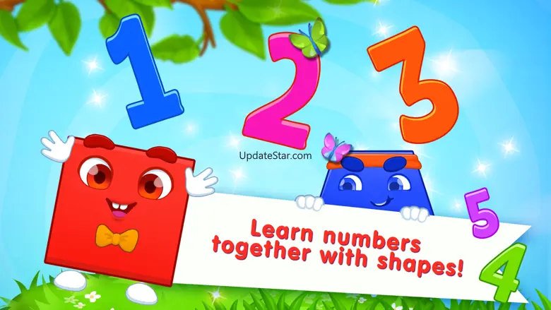 Learning Numbers, Shapes. Game 2.1.1