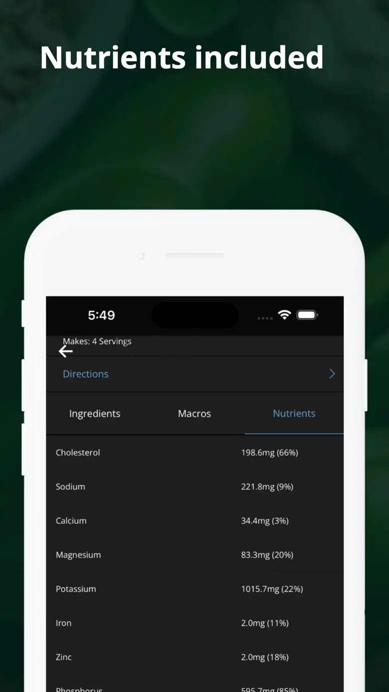 Glycemic Index & Load Recipes 3.3.1