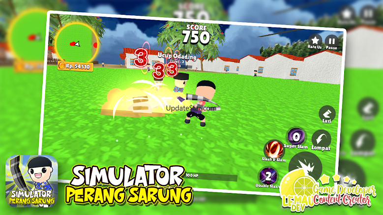 Simulator Perang Sarung 3D 42