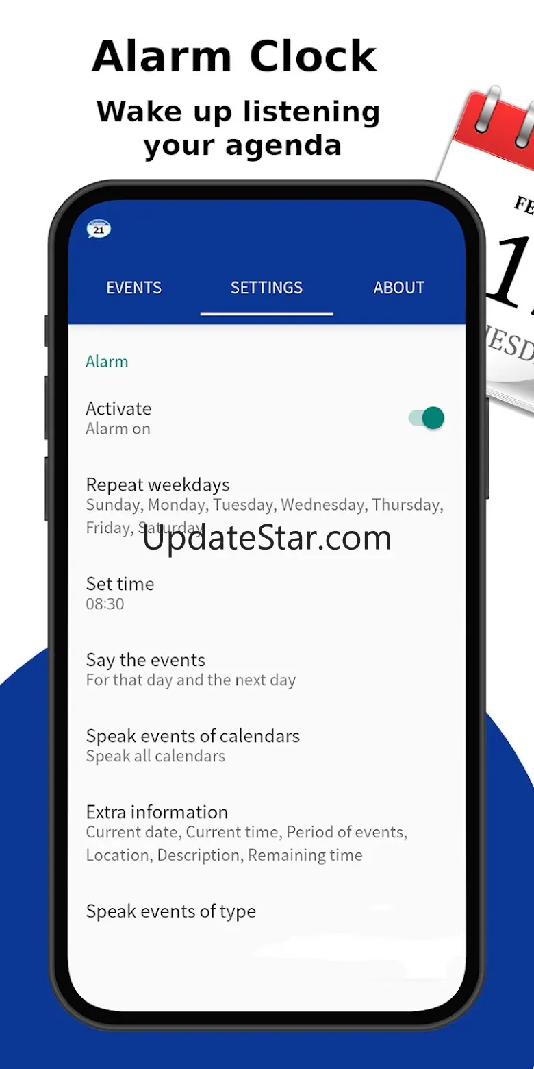 Talking Calendar Task Reminder 3.5
