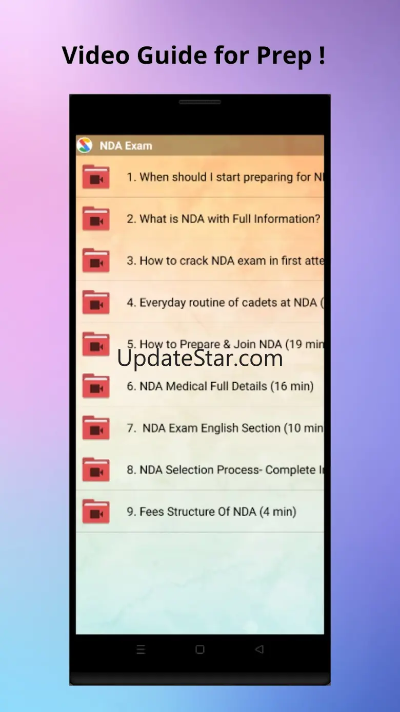 NDA Exam Prep Ant819