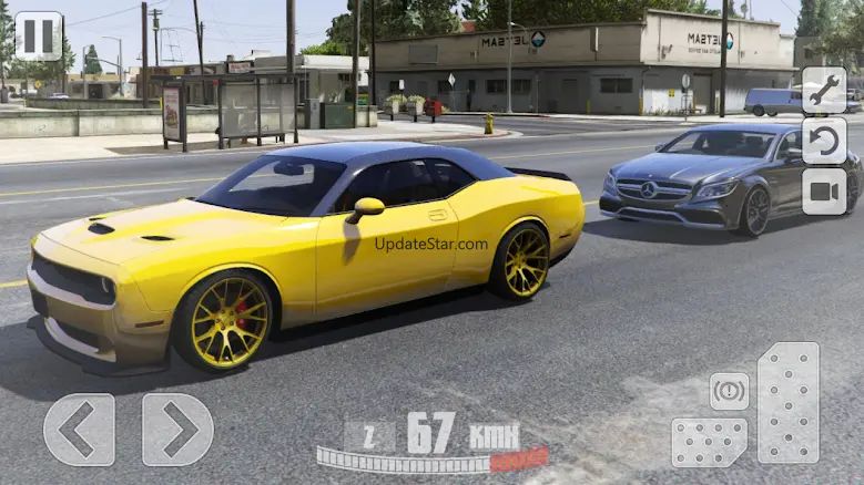 Simulator Dodge Demon Parking 18.0 Demon