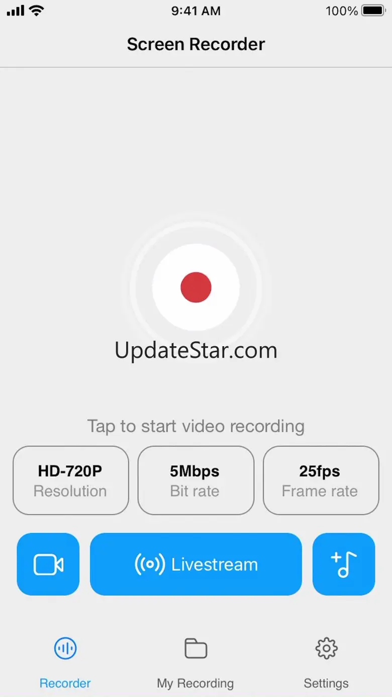 Screen Recorder : FaceCam App 1.0