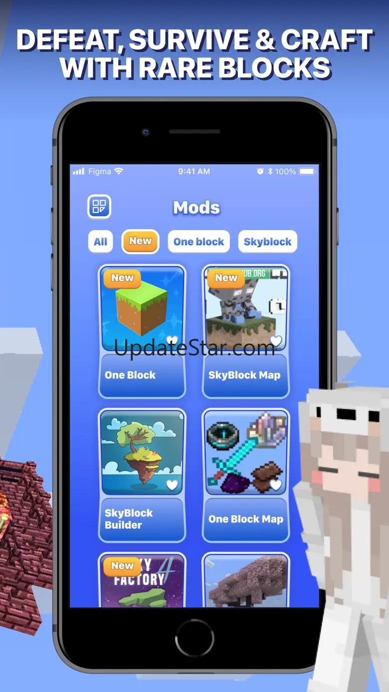 1 Block Mods for Minecraft 2.0