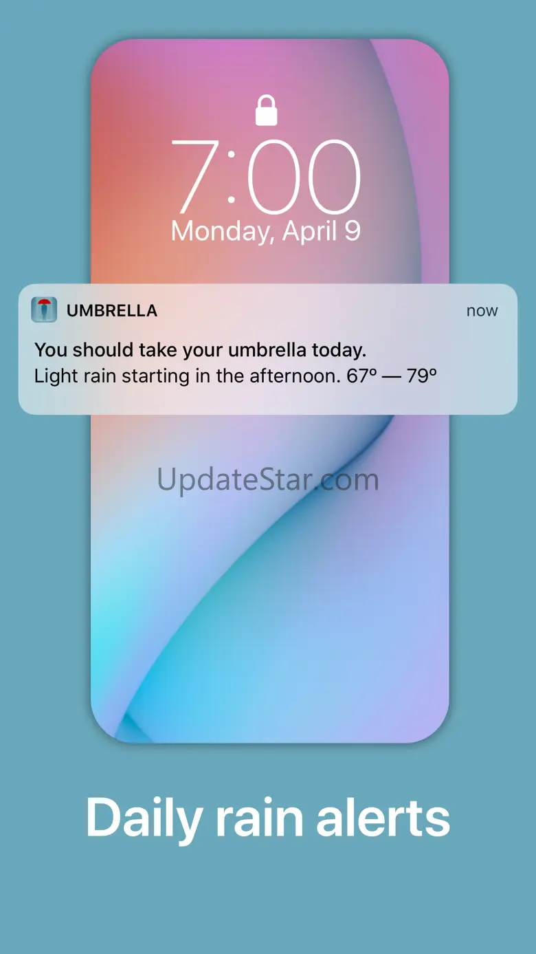 Umbrella – Daily rain alerts 5.1.2