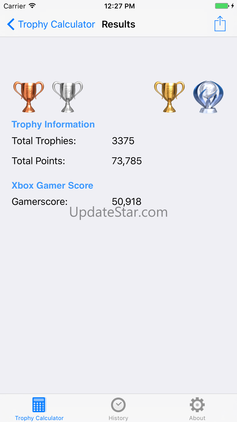 Trophy Calculator 4.2.0