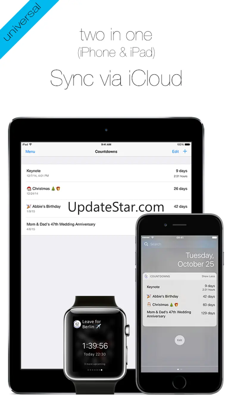 Countdowns - with Widget 1.4.3