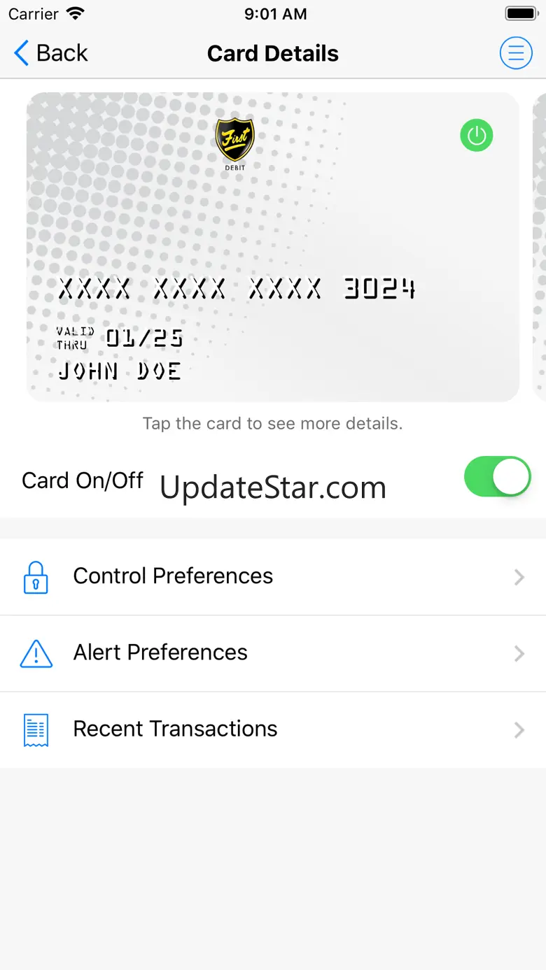 First Financial Bank CardGuard 3.9.1