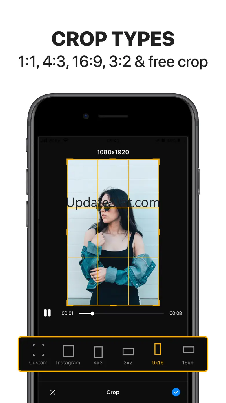 Cut & Crop video - Merge Video 3.3