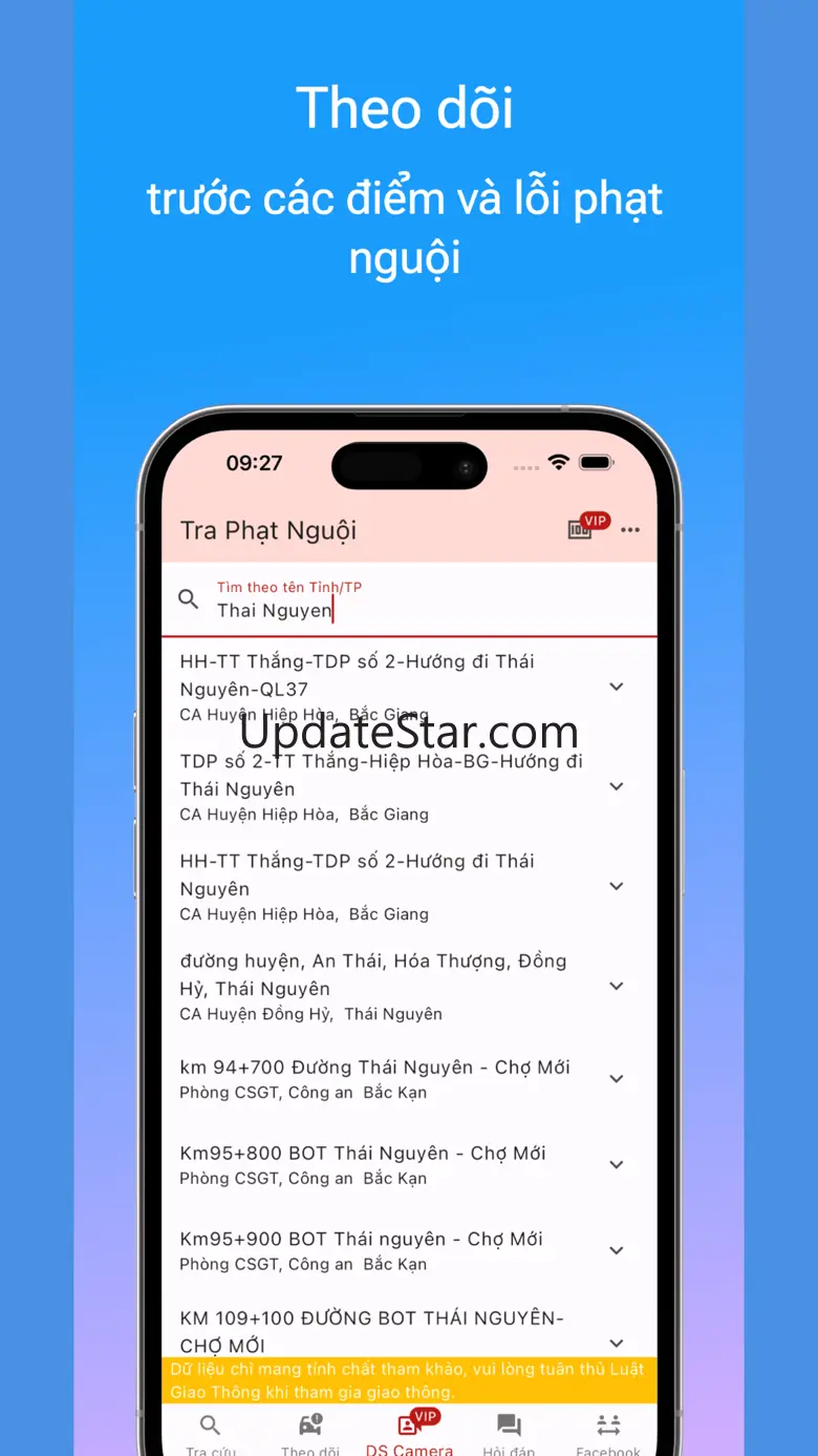 VietNam road violation check 4.3.0