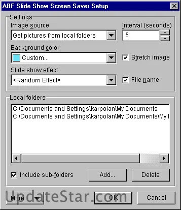 ABF Slide Show Screen Saver 1.6
