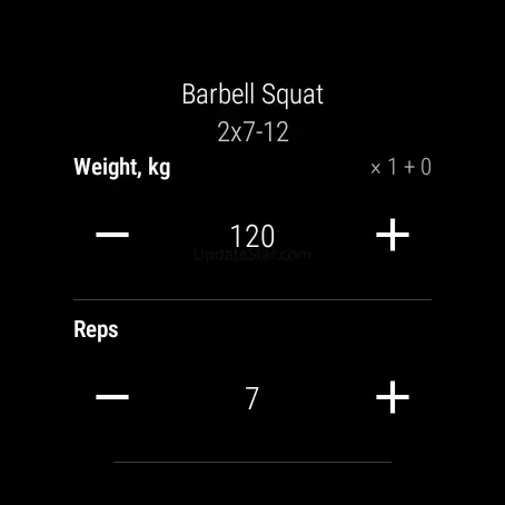 GymUp - workout notebook 11.13.01