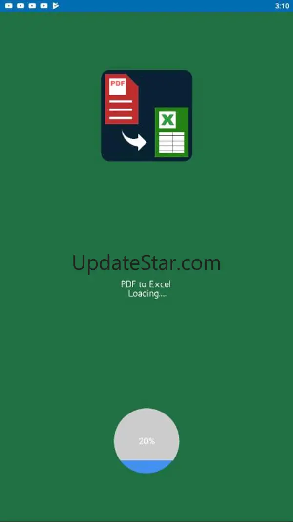 Convert PDF to XLSX 18