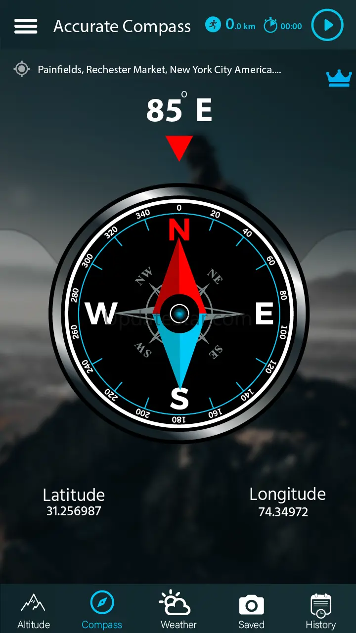 Smart Altimeter - GPS Altitude 42.1
