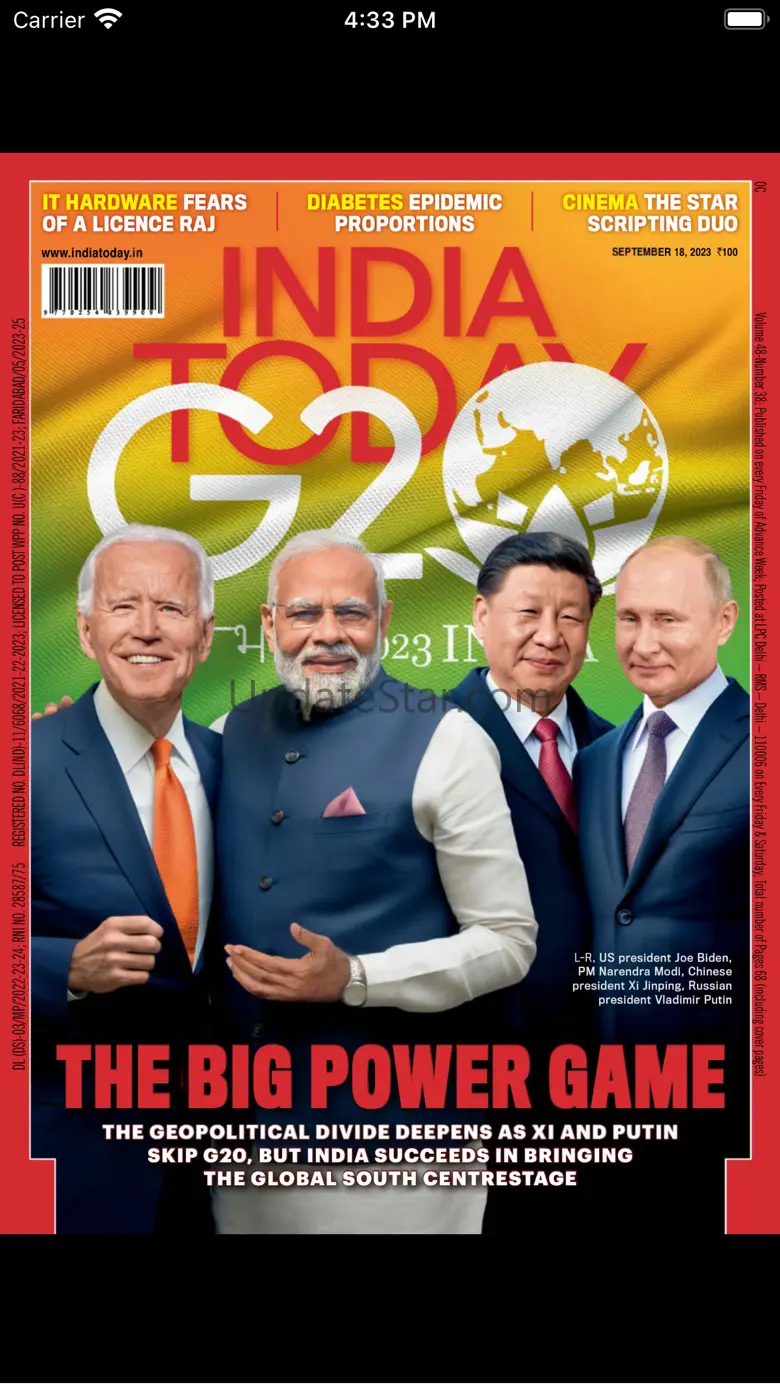 India Today Magazine 8.4.12