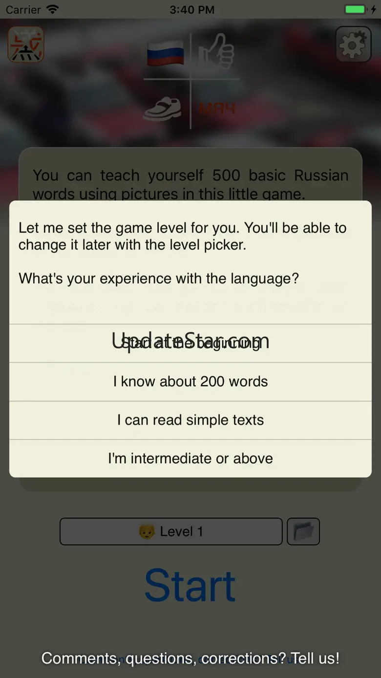 Russian language: learn words 1.20