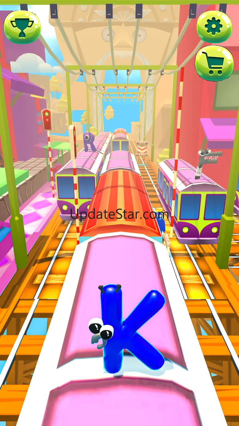 Alphabet Lore - Run Merge 3d 1.2