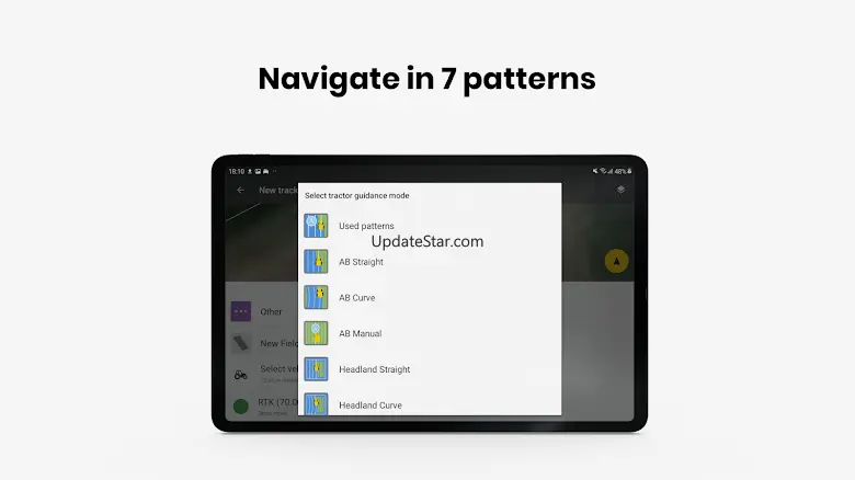 FieldBee tractor navigation 10.5.7