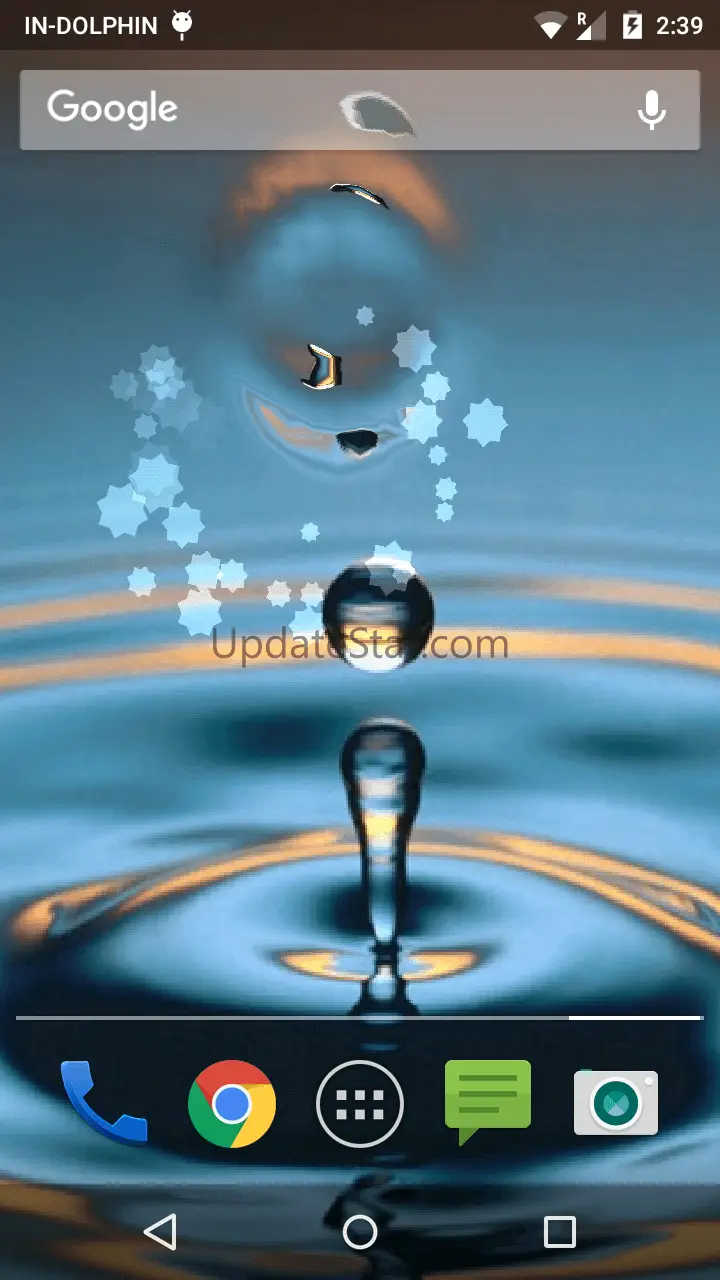 Finger Touch Water Droplet 2.19