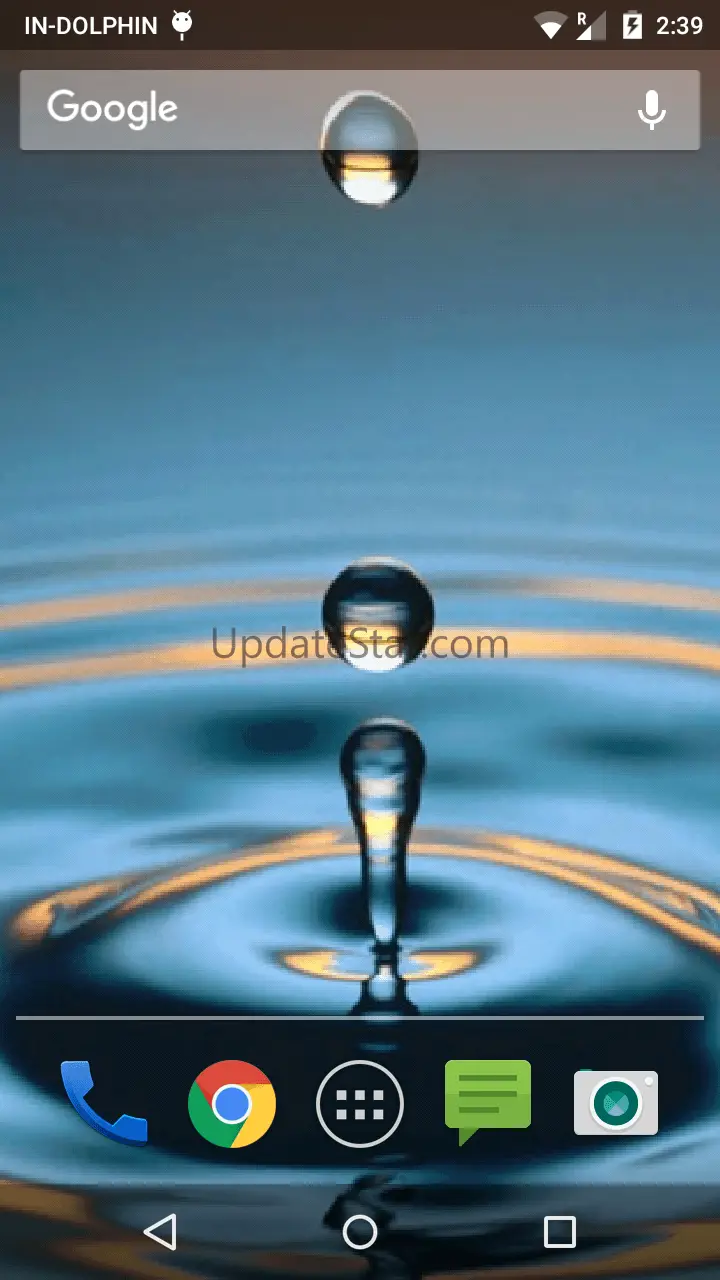 Finger Touch Water Droplet 2.19