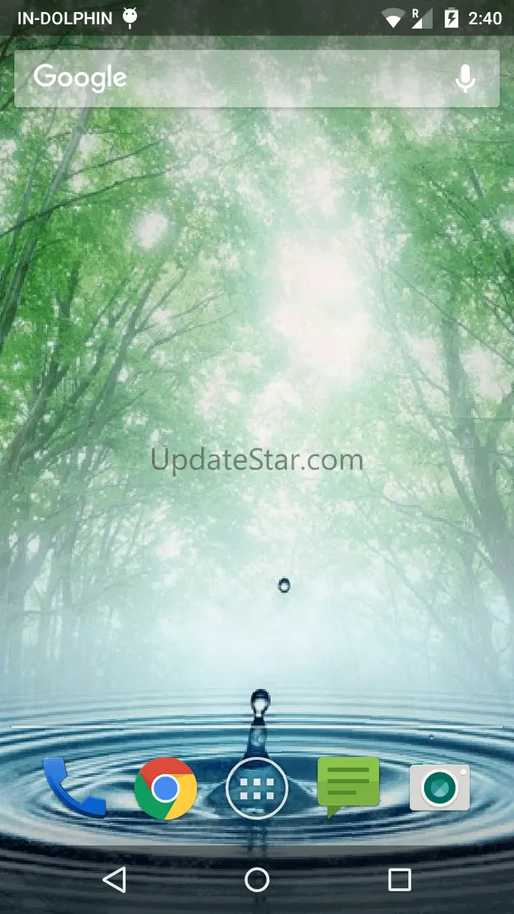 Finger Touch Water Droplet 2.19