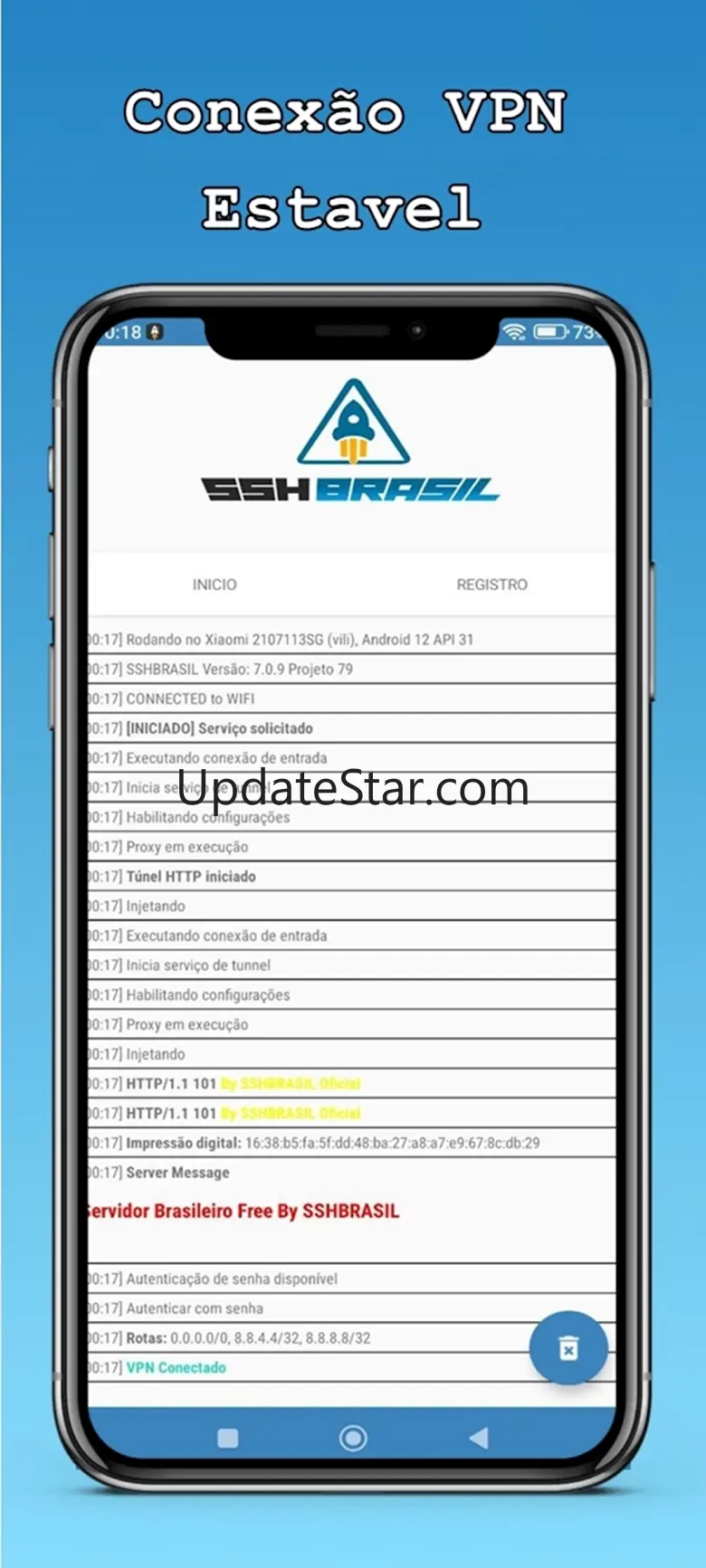 SSHBRASIL Lite (SSH/WS/Proxy) 8.0.7
