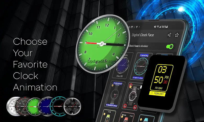Lock Screen Clock Widget App 2.5.8