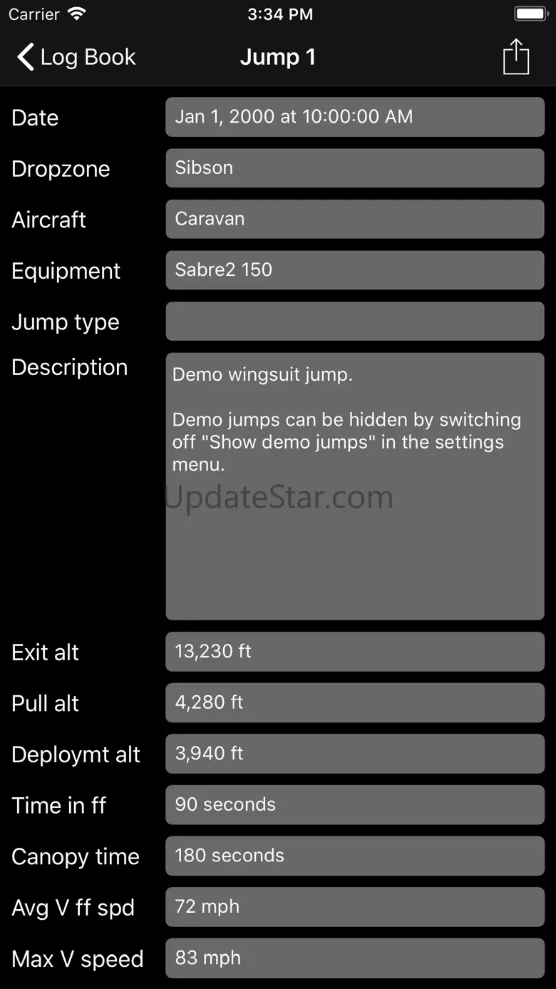 Skydive Logger 4.7.4
