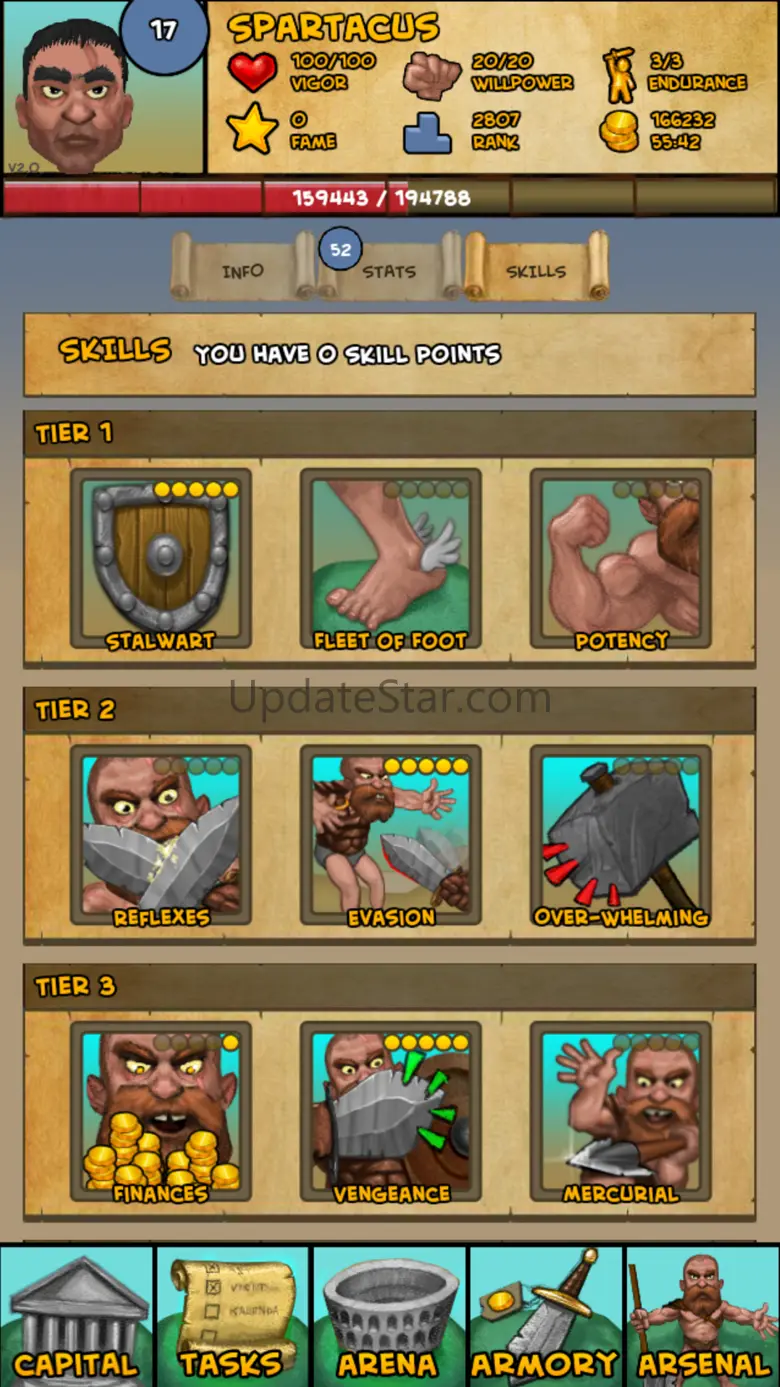 Gladiator: Rise of Legends 2.17
