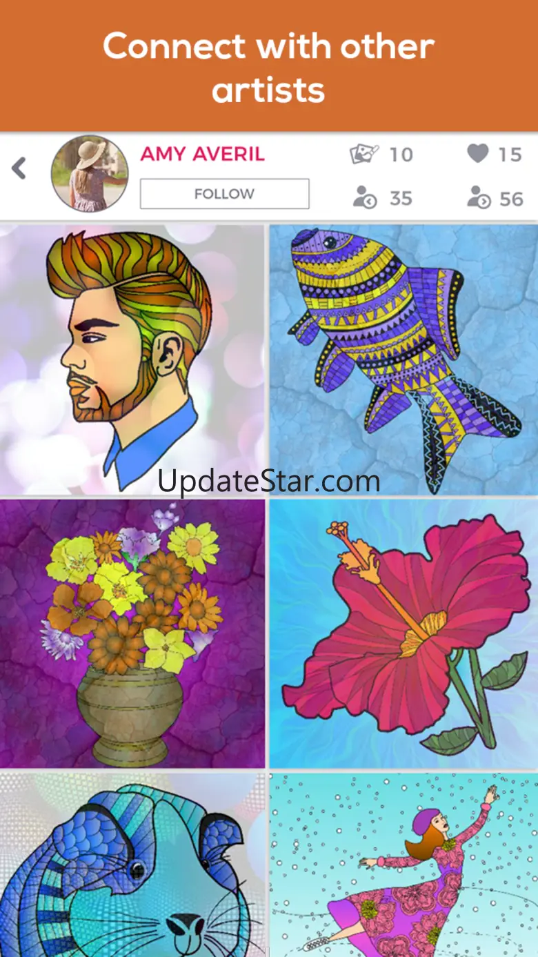 iColor Club: Coloring book and pages for Adults 1.3.1