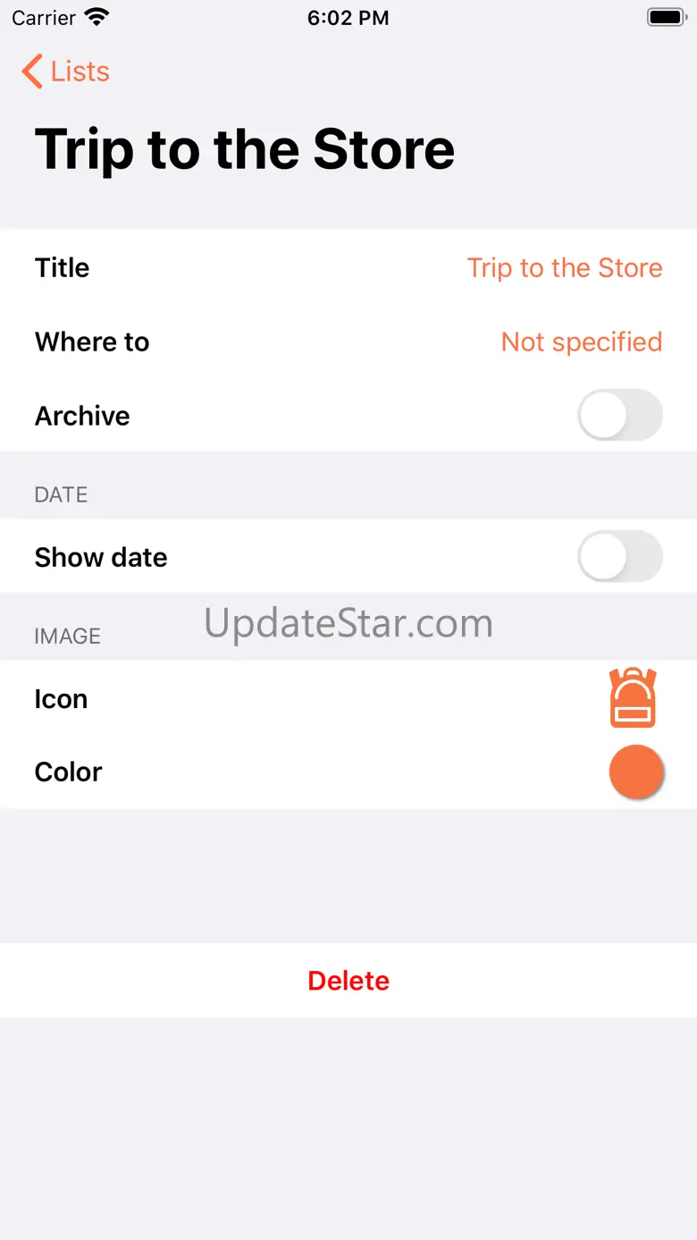 ToPack: Trip Packing Checklist 1.3.1