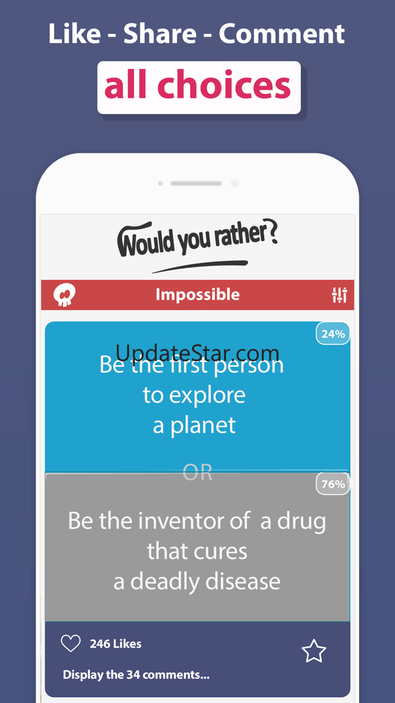 Would you rather? Fun quizzes 6.0.0