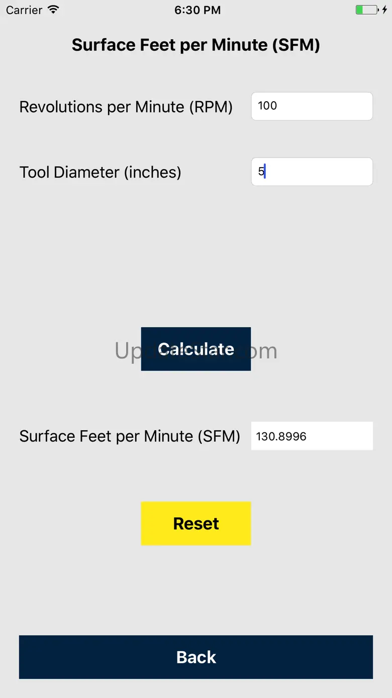 Machinist's Calculator 5.0.0.44
