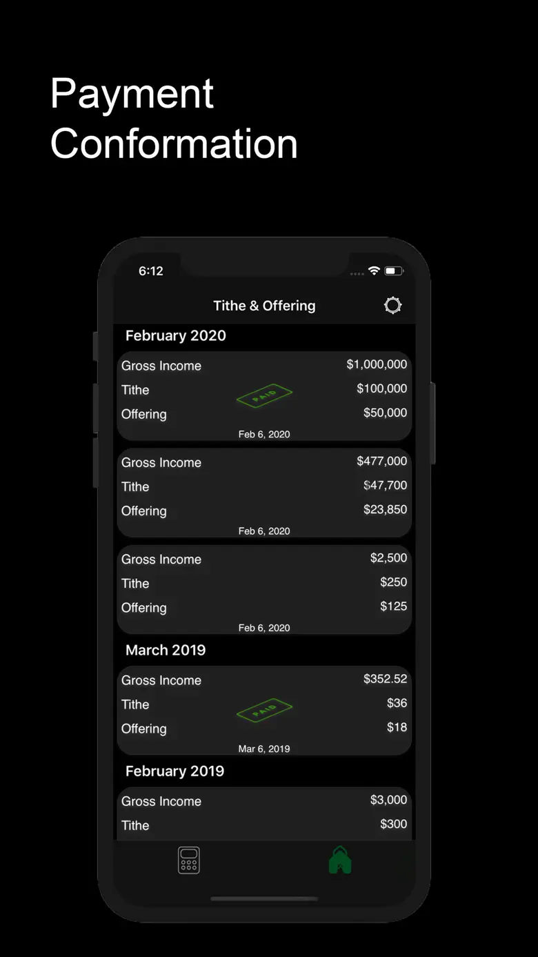 Tithe Wallet 1.2