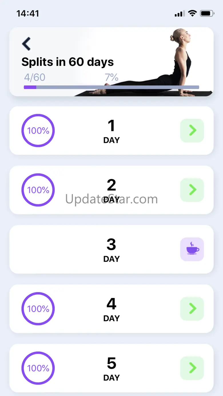 Splits In 30 Days. Stretching 1.0.112
