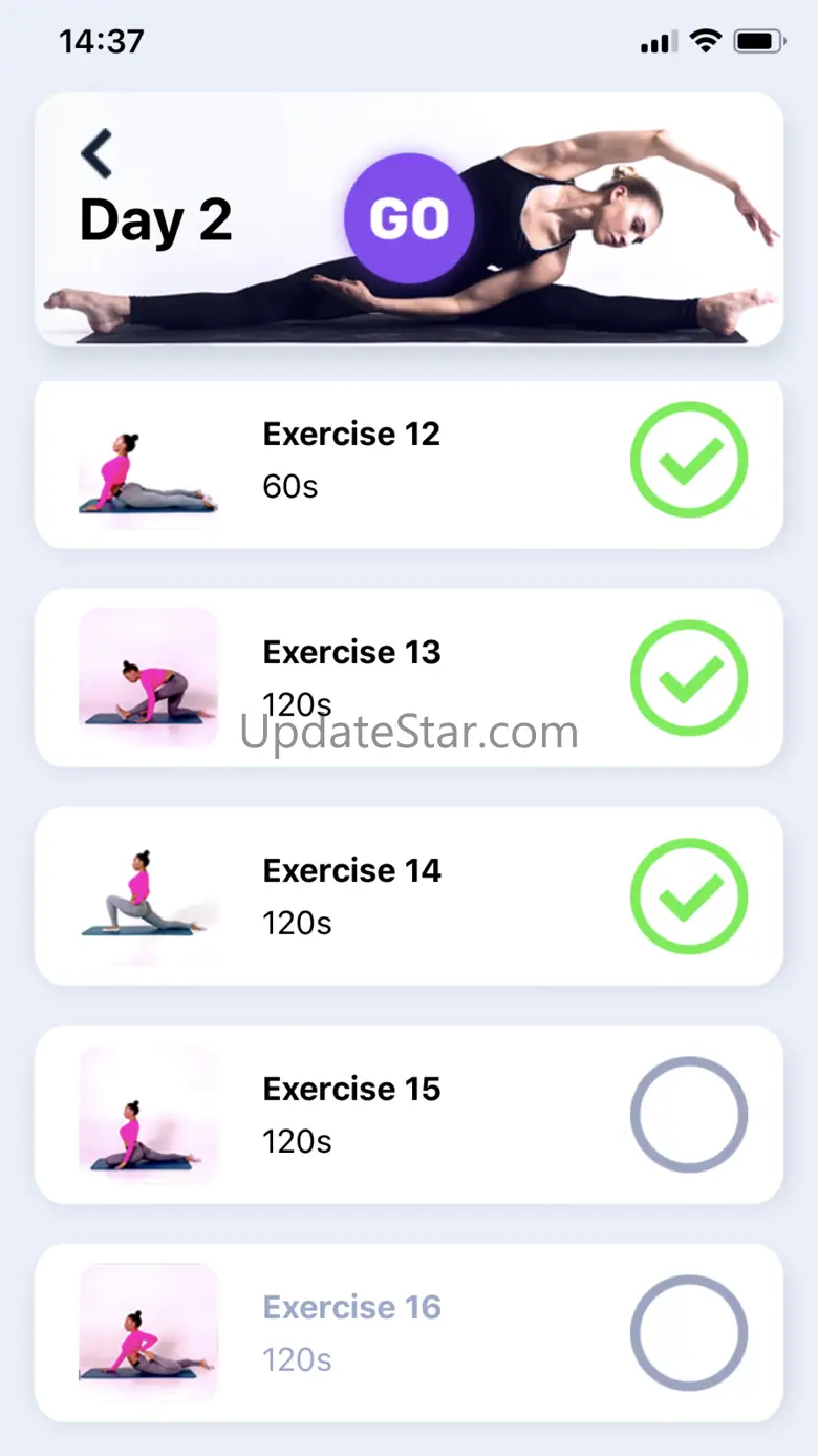 Splits In 30 Days. Stretching 1.0.112