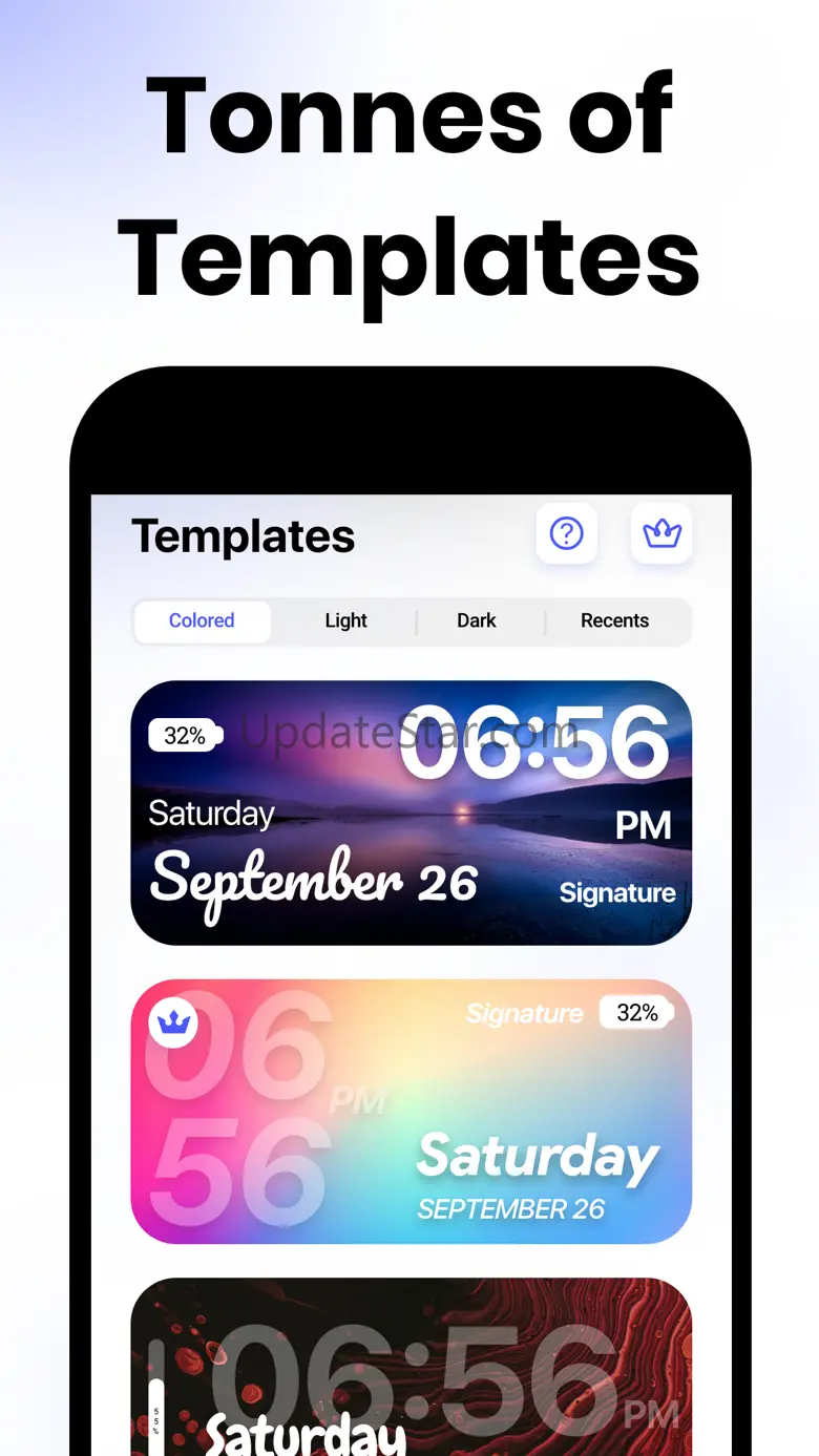 Custom Colorful Widget Maker 2.5