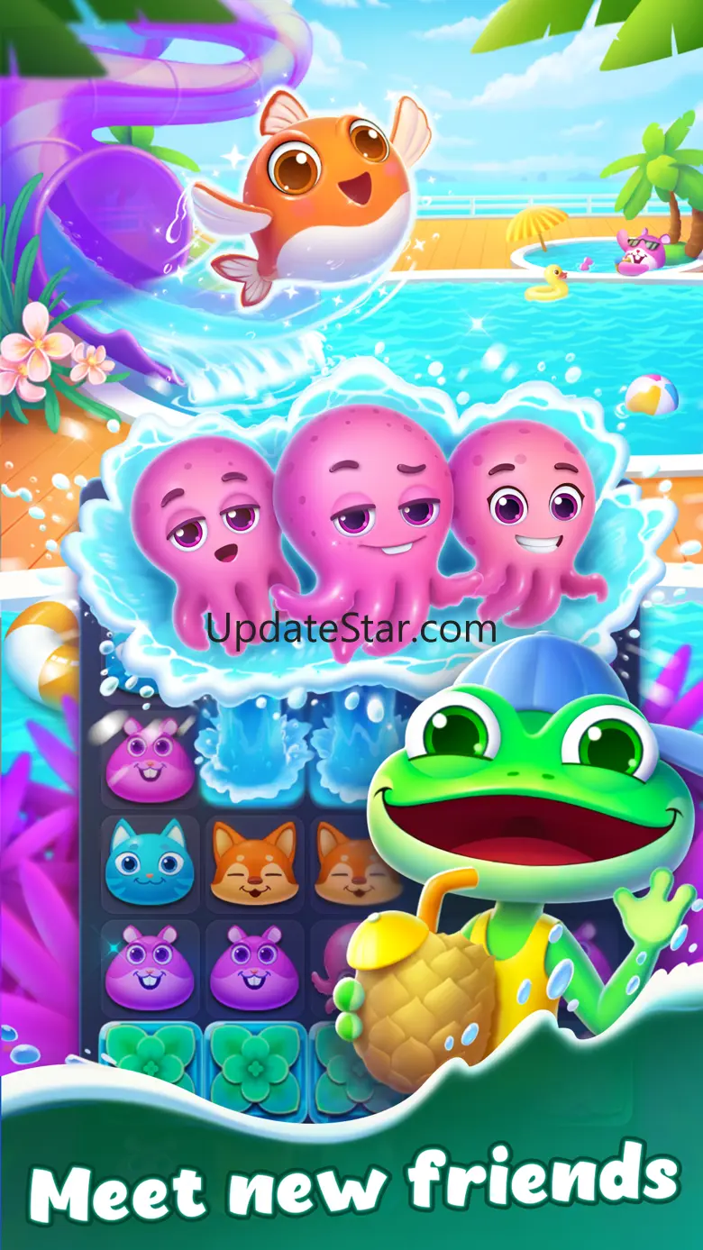Summer Friends match 3 puzzles 1.21