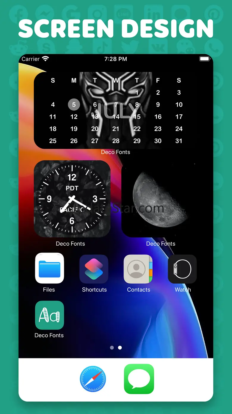 Deco Fonts - Font Art keyboard 1.5