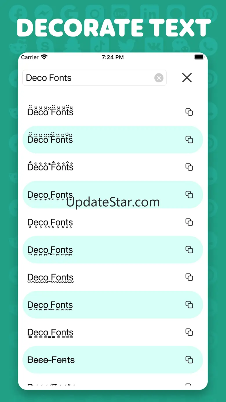 Deco Fonts - Font Art keyboard 1.5