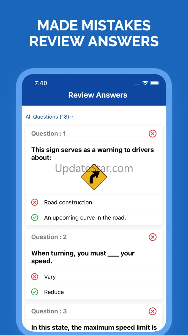 Washington WA DOL Permit Test 3.0