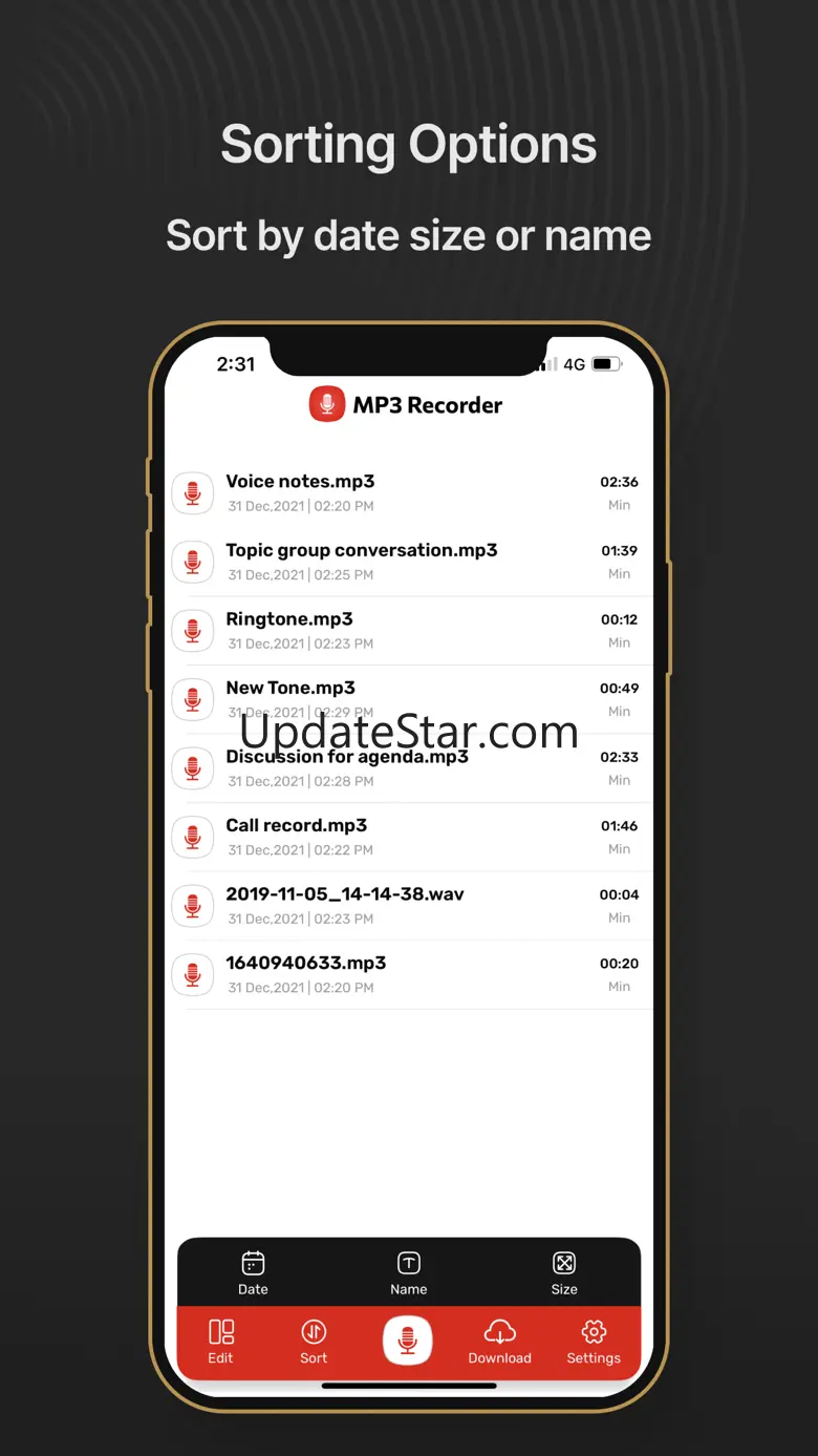 Voice Recorder HD - MP3 Memos 2.8